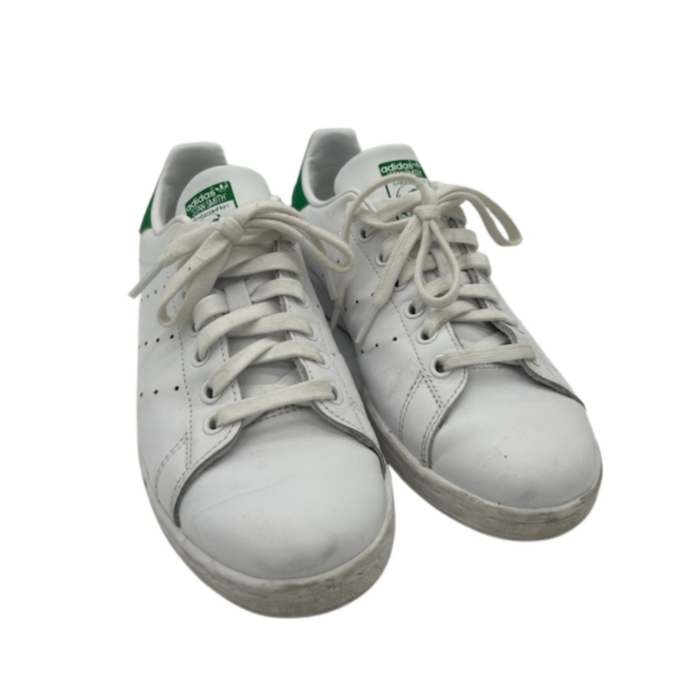 Adidas Stan Smith Sneakers Women's Size 6.5 M White Green Leather Low Top